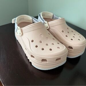 Crocs Platform Clogs Blush Pink Unisex Men’s 6 / Women’s 8 Worn Once